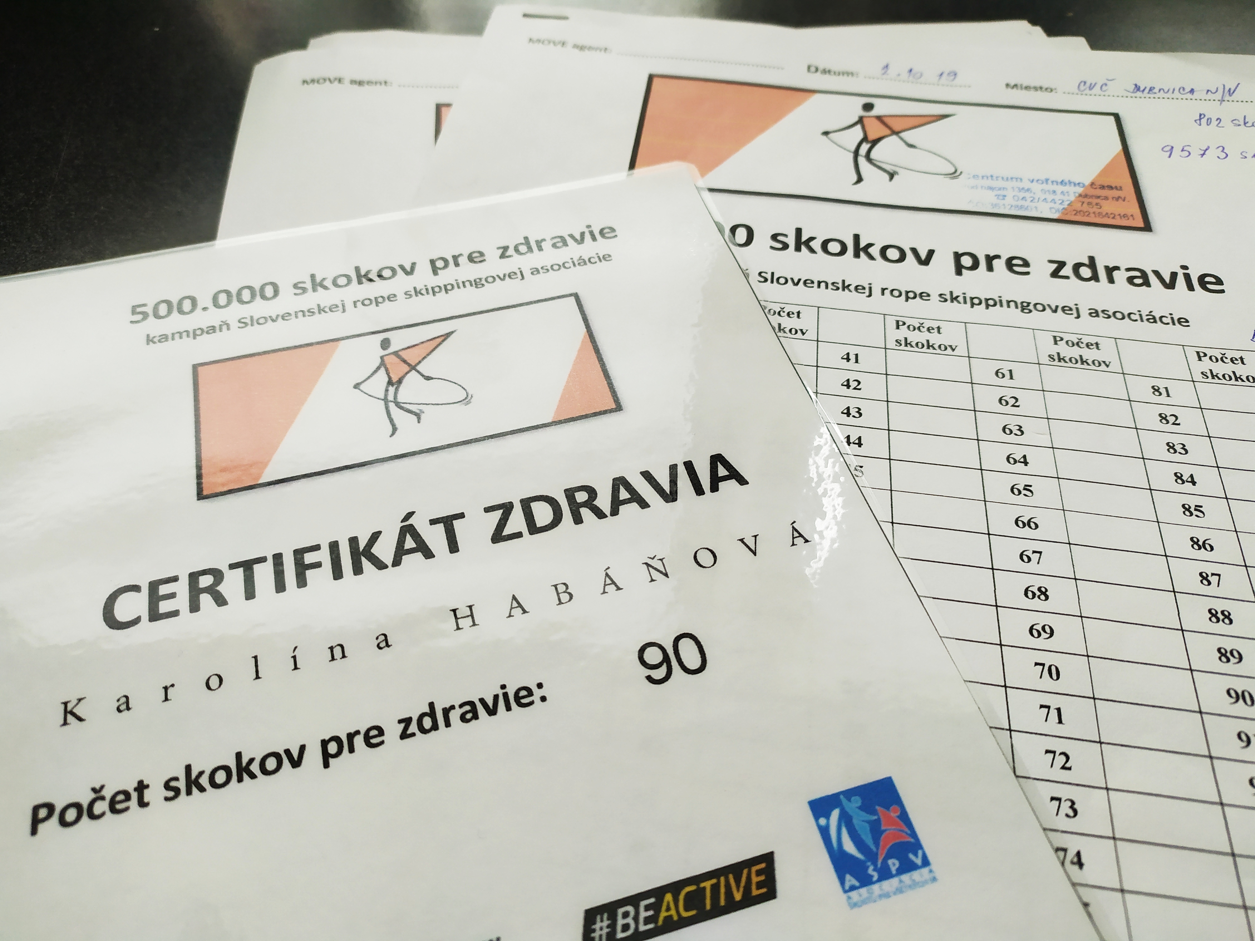 Aj my sme skákali „500.000 skokov pre zdravie“ Aj naše CVČ Dubnica nad Váhom sa zapojilo do celoslovenskej kampane 500.000 skokov pre zdravie, ktorej cieľom je naskákať 500.000 skokov cez švihadlo.